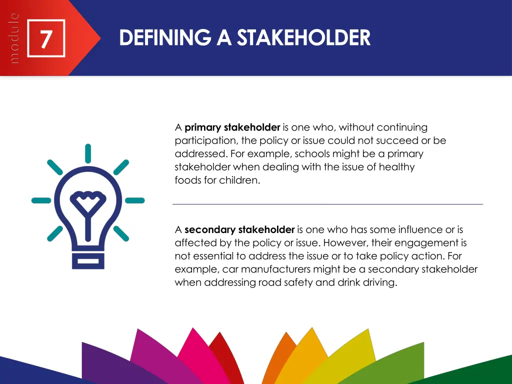 defining a stakeholder