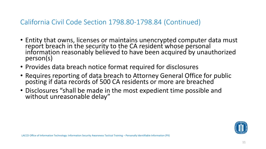 california civil code section 1798 80 1798