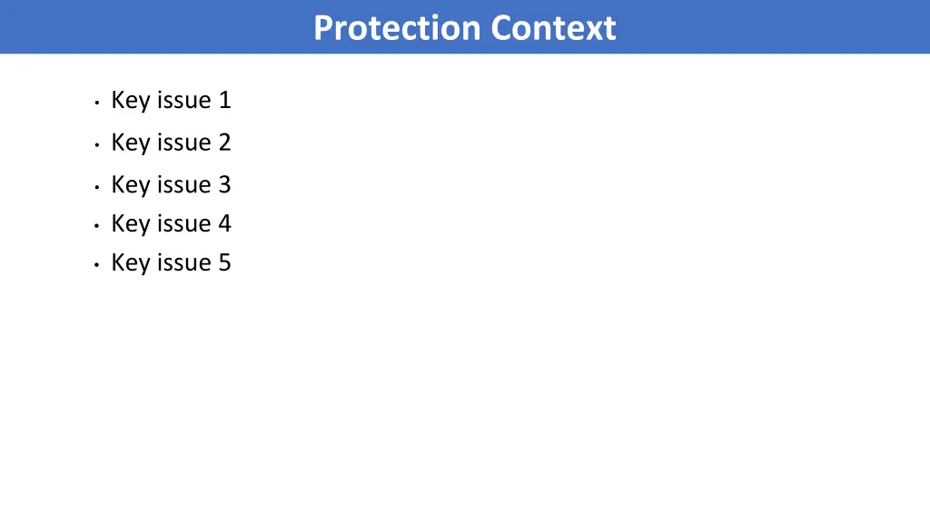 protection context