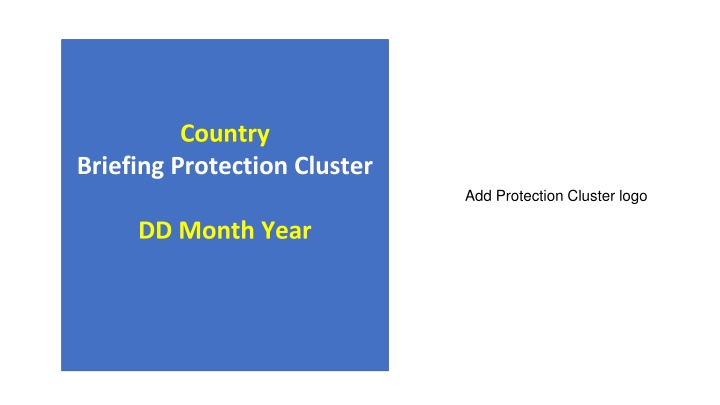 protection in times of covid 19 country briefing