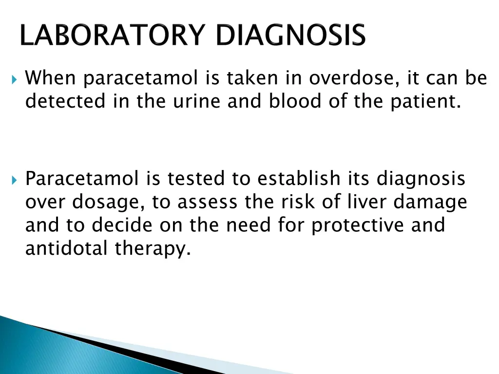 when paracetamol is taken in overdose