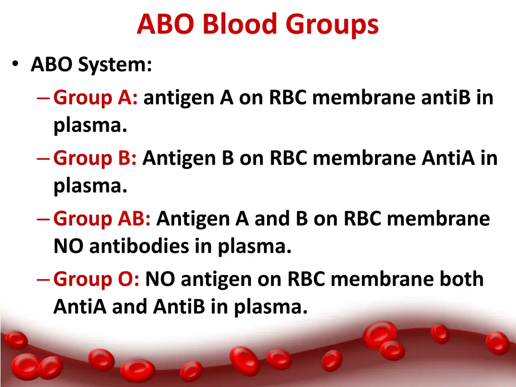 abo blood groups