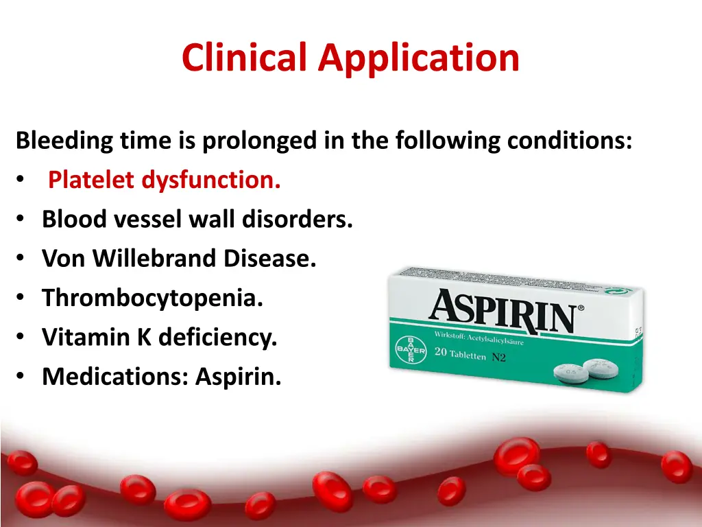 clinical application