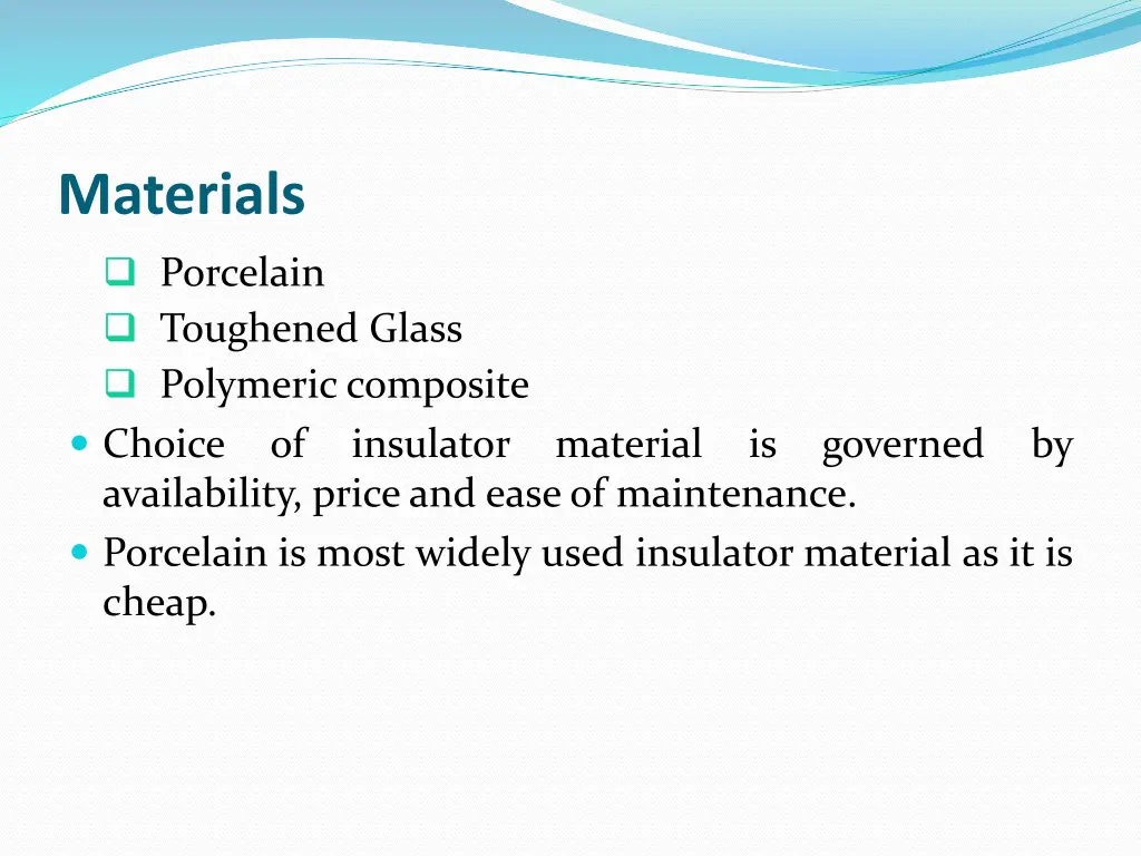 materials