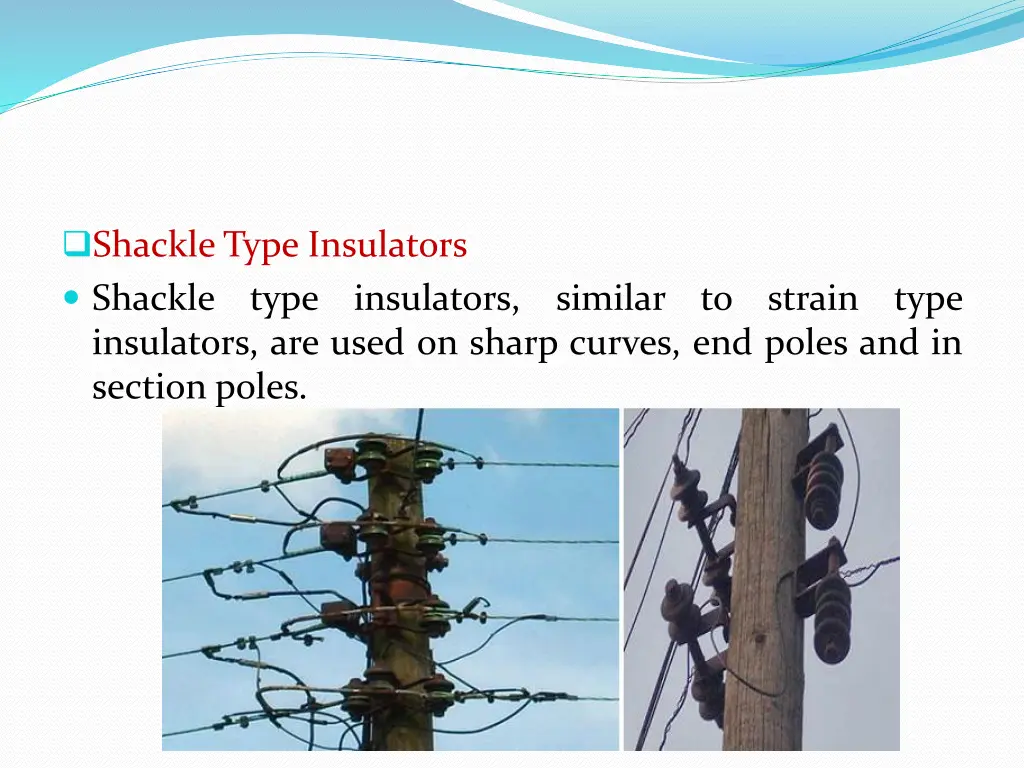 shackle type insulators shackle type insulators