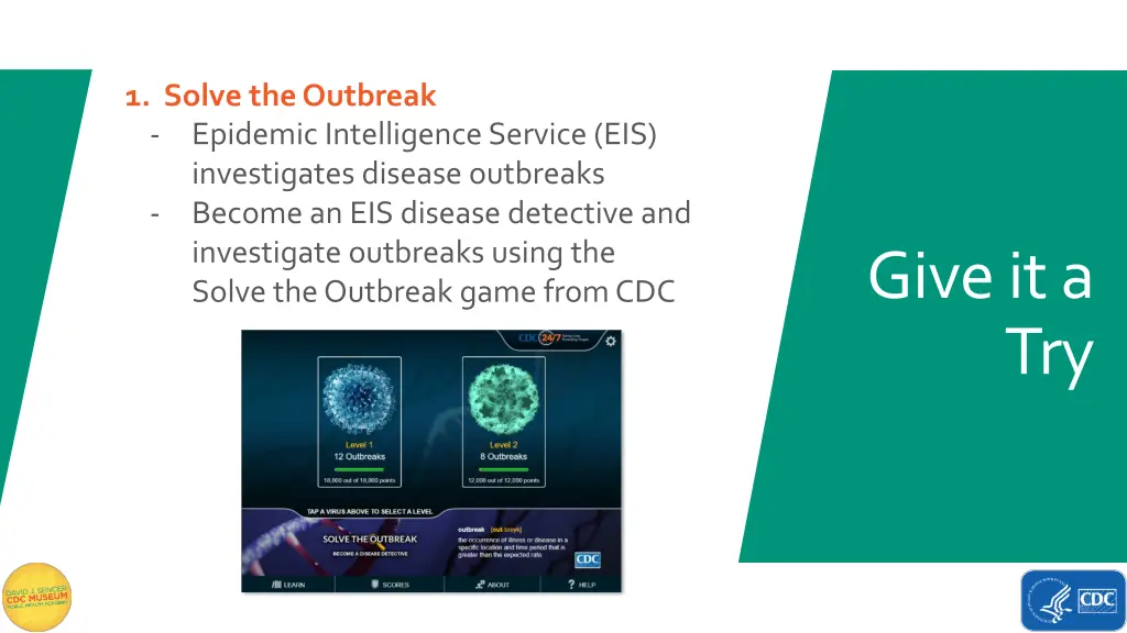 1 solve the outbreak epidemic intelligence