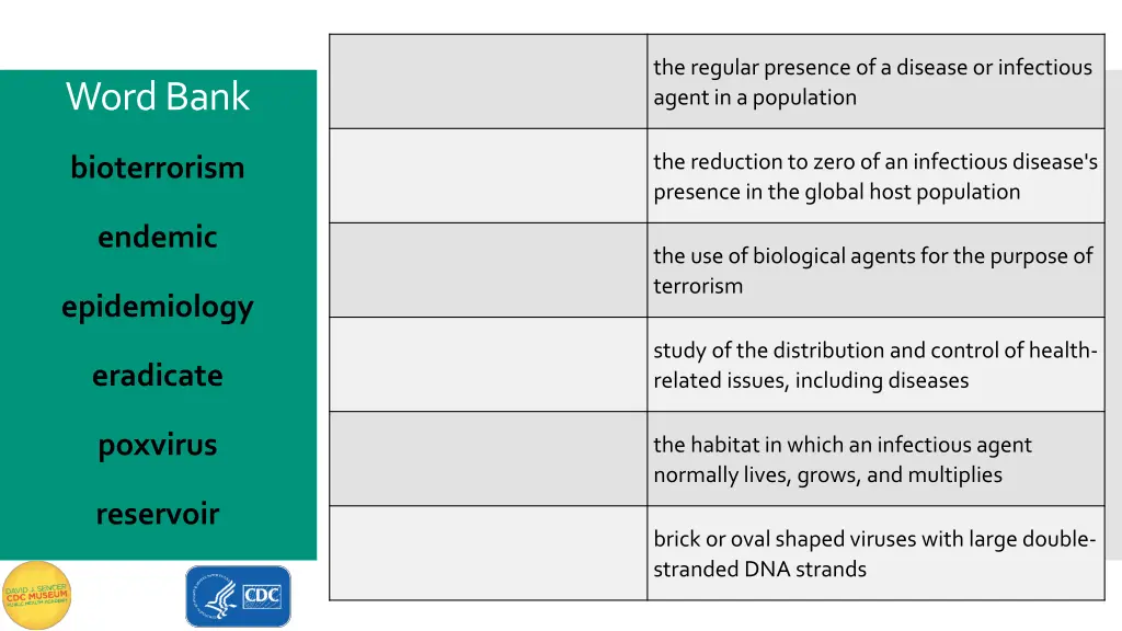 the regular presence of a disease or infectious