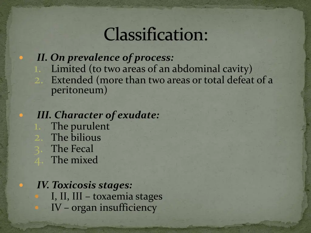 classification 1