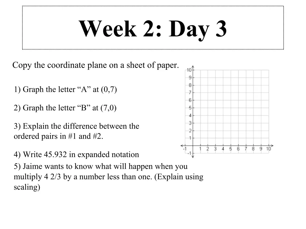 week 2 day 3