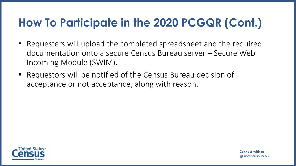 how to participate in the 2020 pcgqr cont