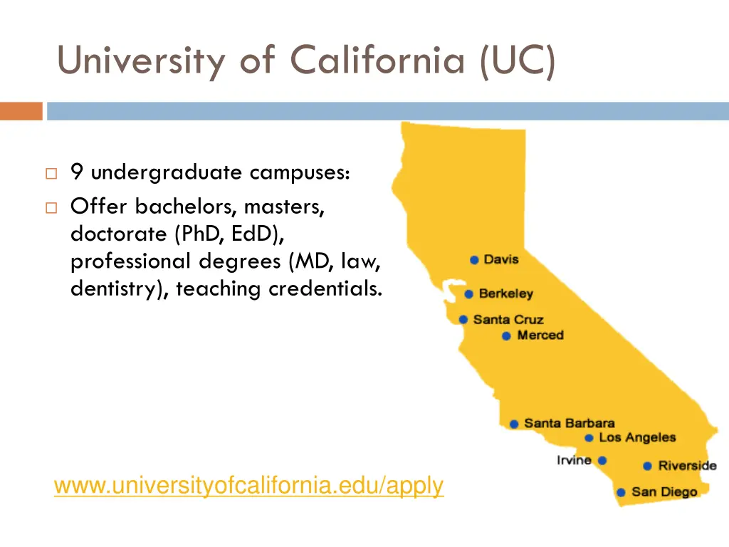 university of california uc