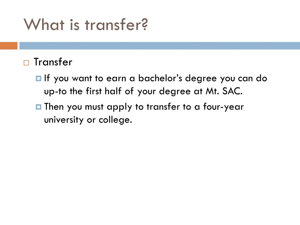 what is transfer