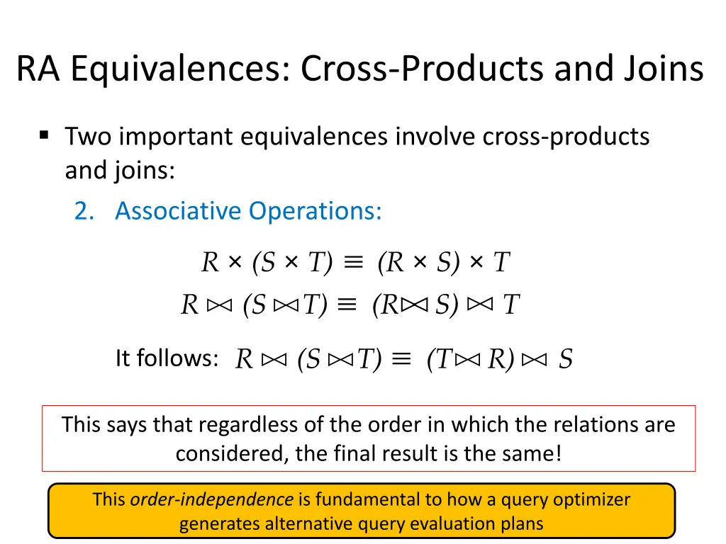 ra equivalences cross products and joins 1