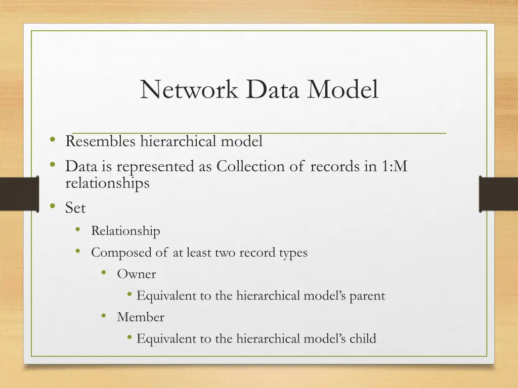 network data model