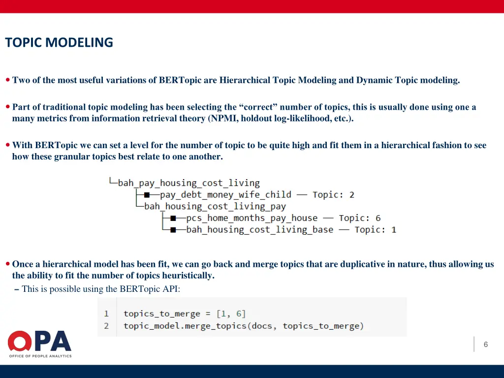 topic modeling 1