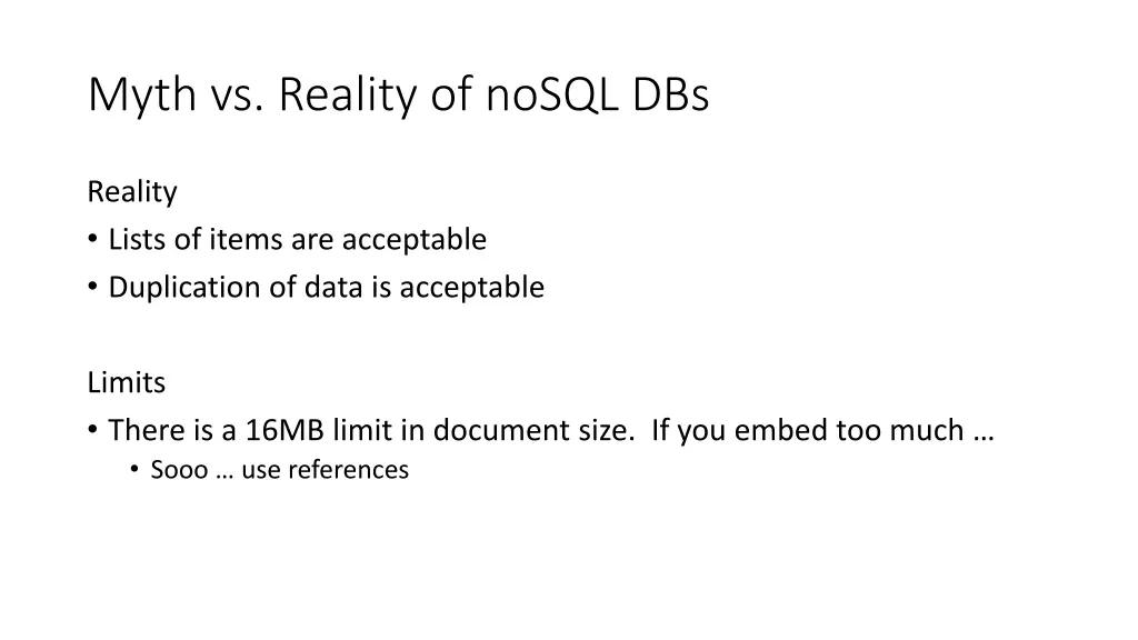 myth vs reality of nosql dbs 1