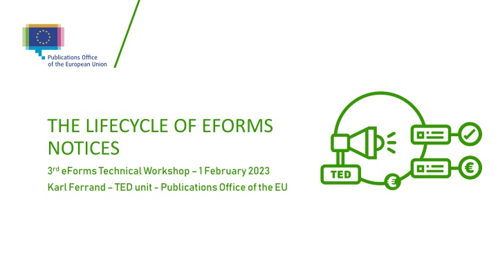 the lifecycle of eforms notices 3 rd eforms