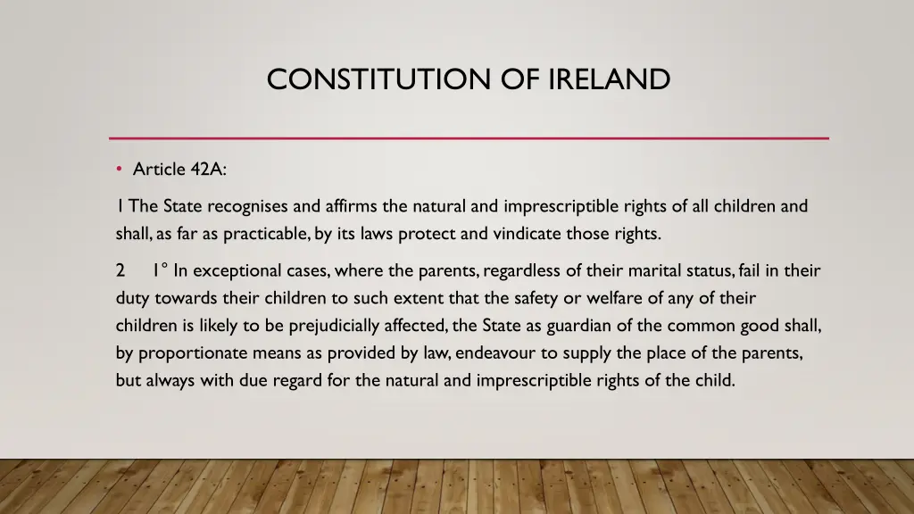 constitution of ireland 1