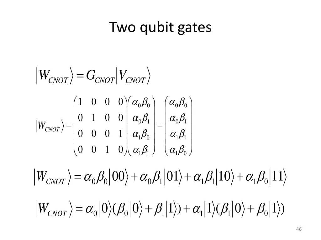 two qubit gates 1