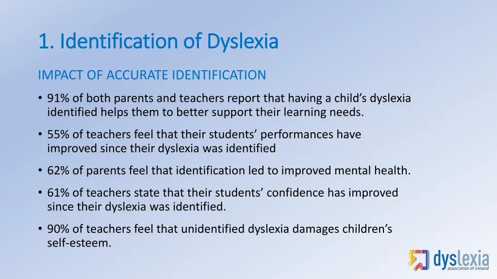 1 identification of dyslexia 1 identification 2