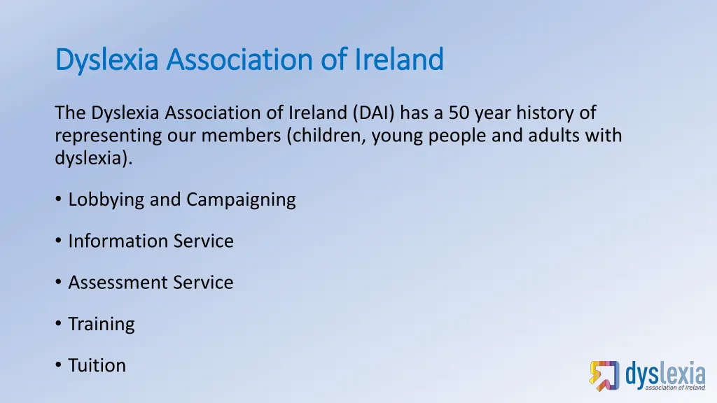 dyslexia association of ireland dyslexia 1