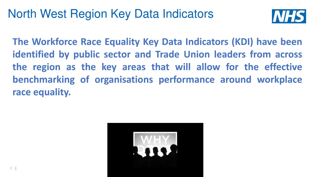 north west region key data indicators