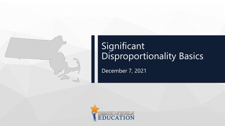 significant disproportionality basics