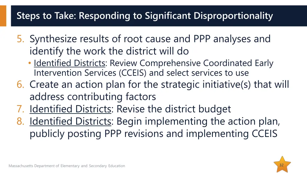 steps to take responding to significant 1