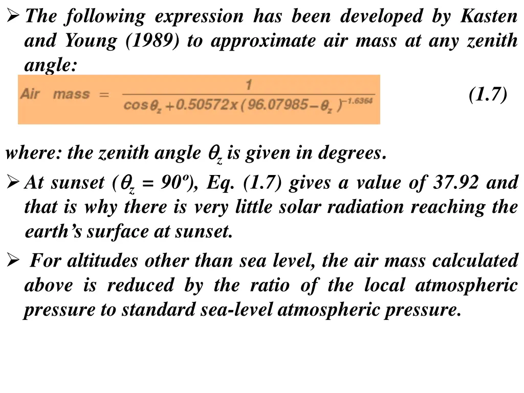 the following expression has been developed