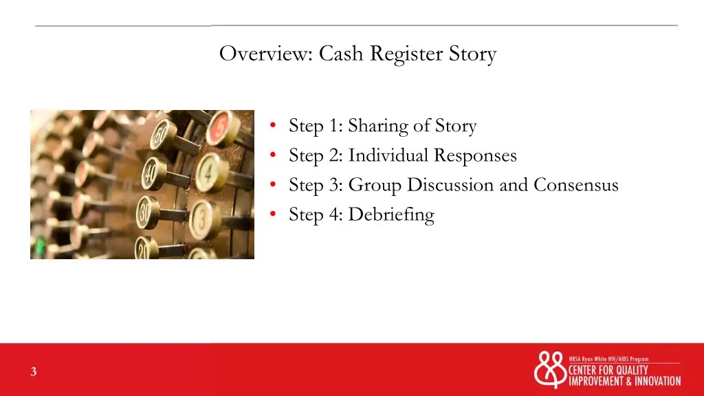 overview cash register story