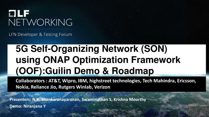 5g self organizing network son using onap