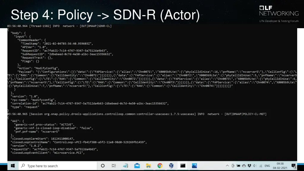 step 4 policy sdn r actor