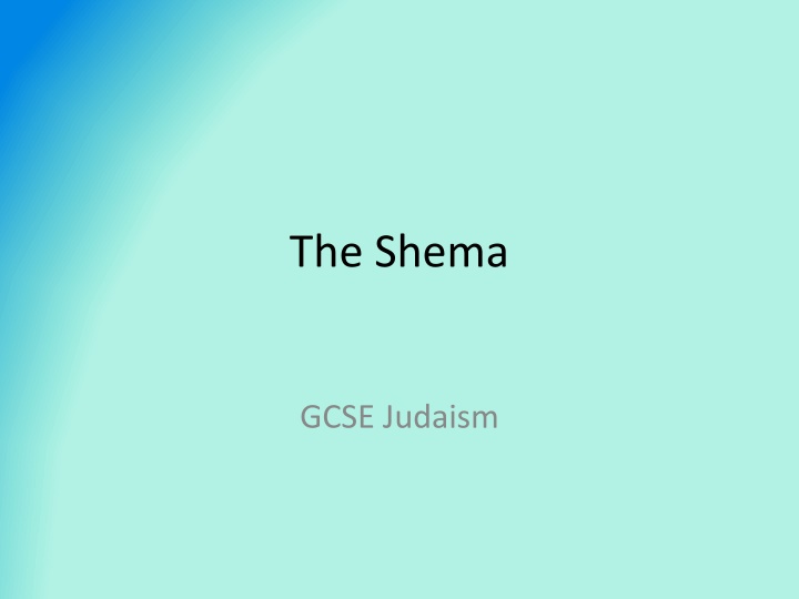 the shema