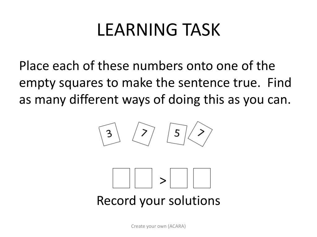 learning task 2