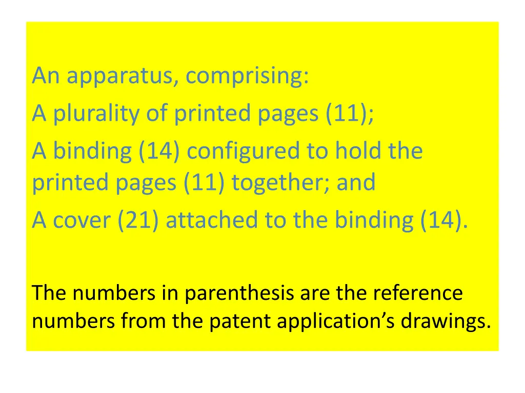 an apparatus comprising a plurality of printed