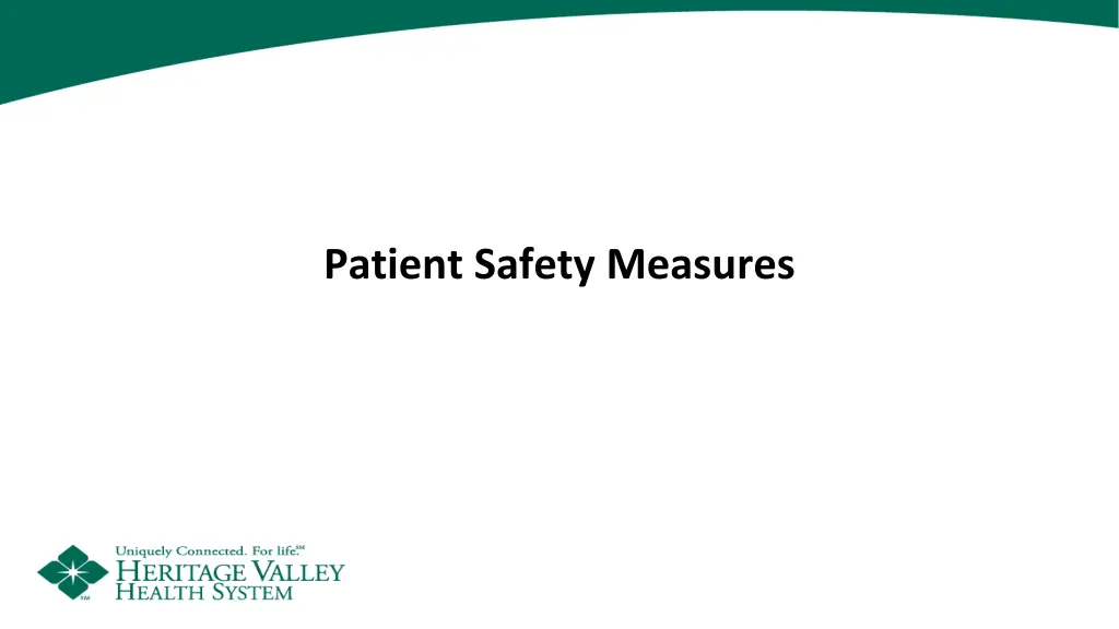 patient safety measures