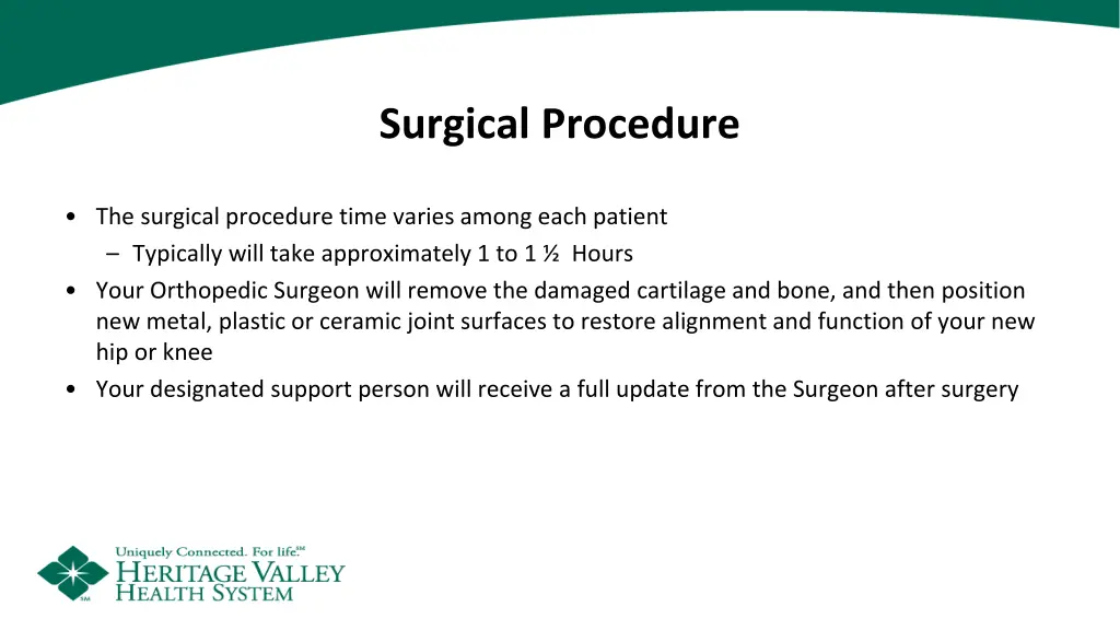 surgical procedure