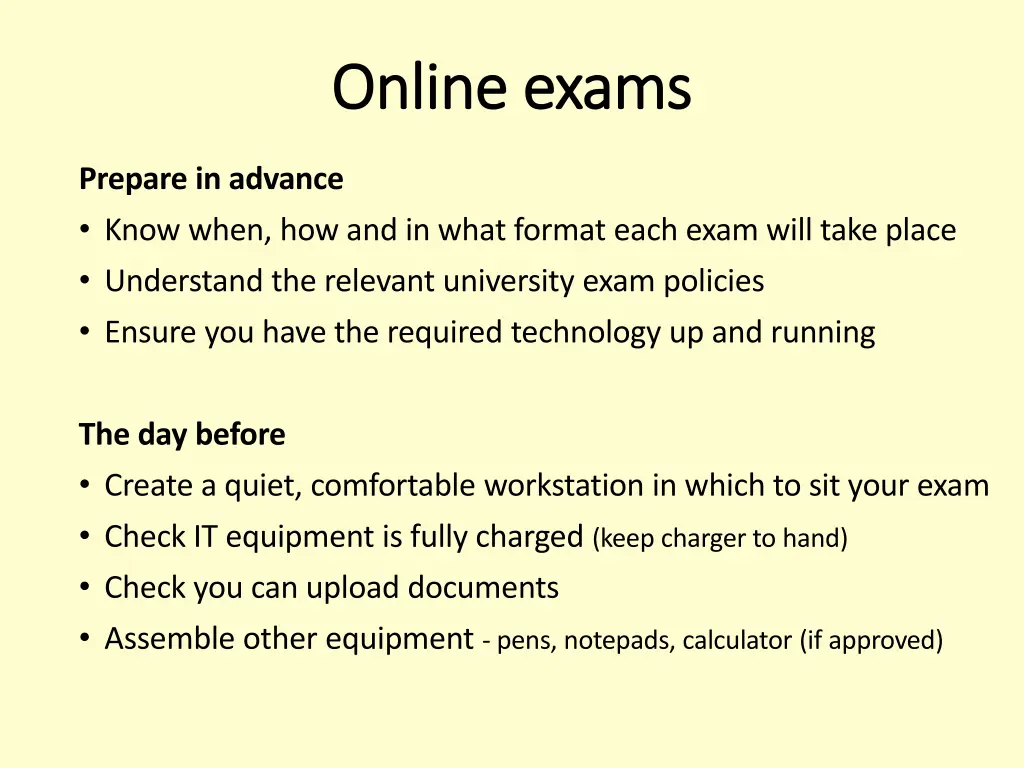 online exams online exams