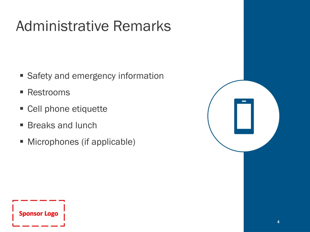 administrative remarks