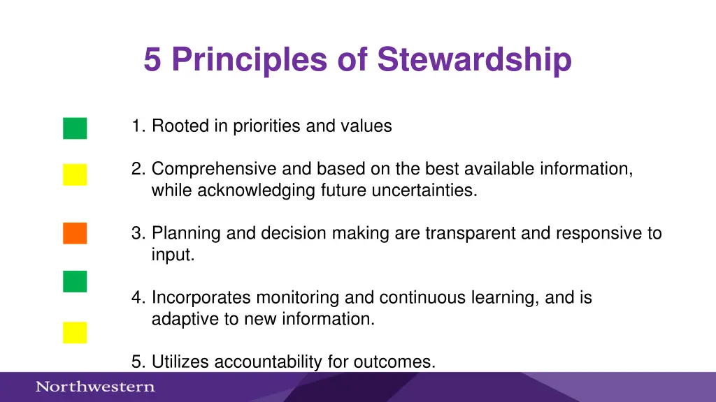 5 principles of stewardship 1