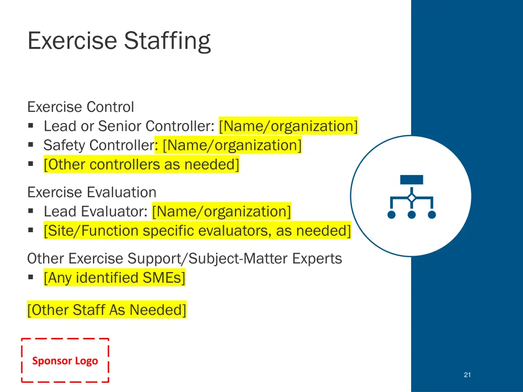 exercise staffing