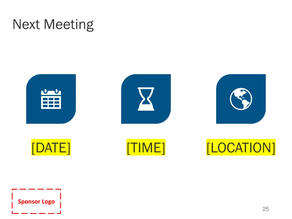 next meeting