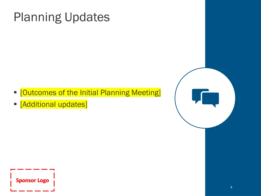 planning updates