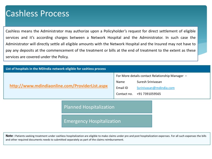 cashless process