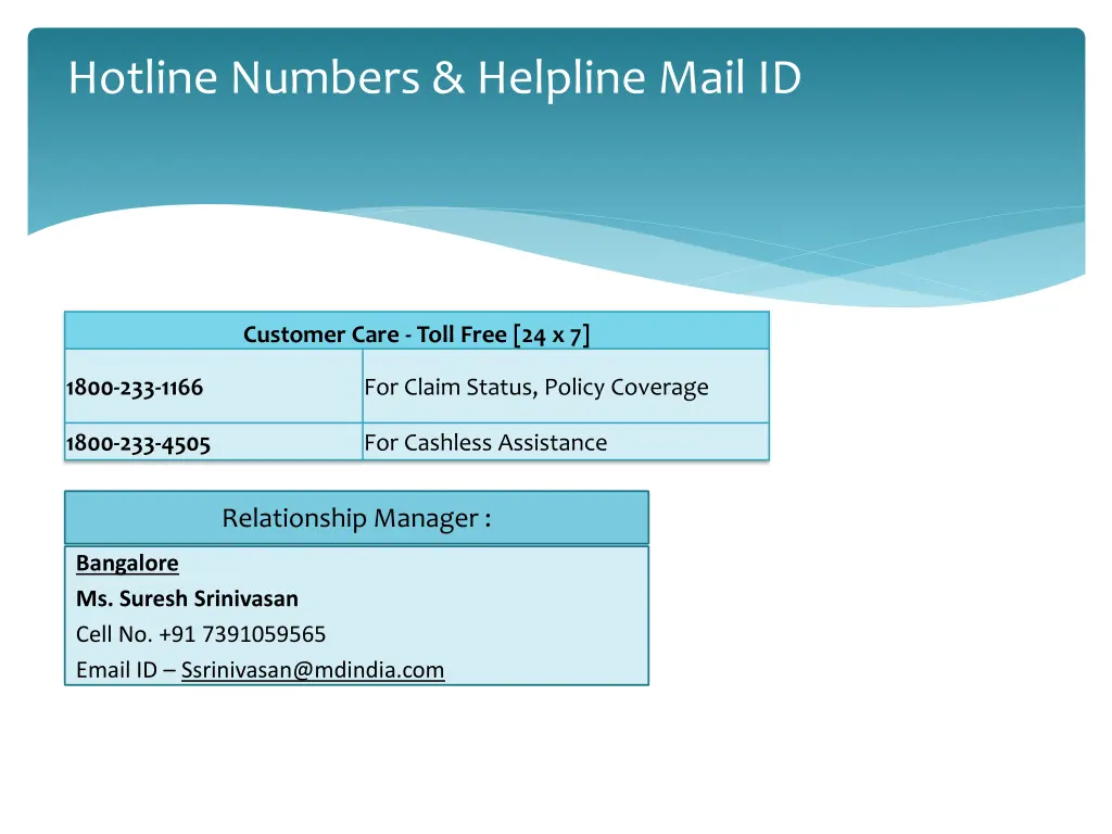 hotline numbers helpline mail id