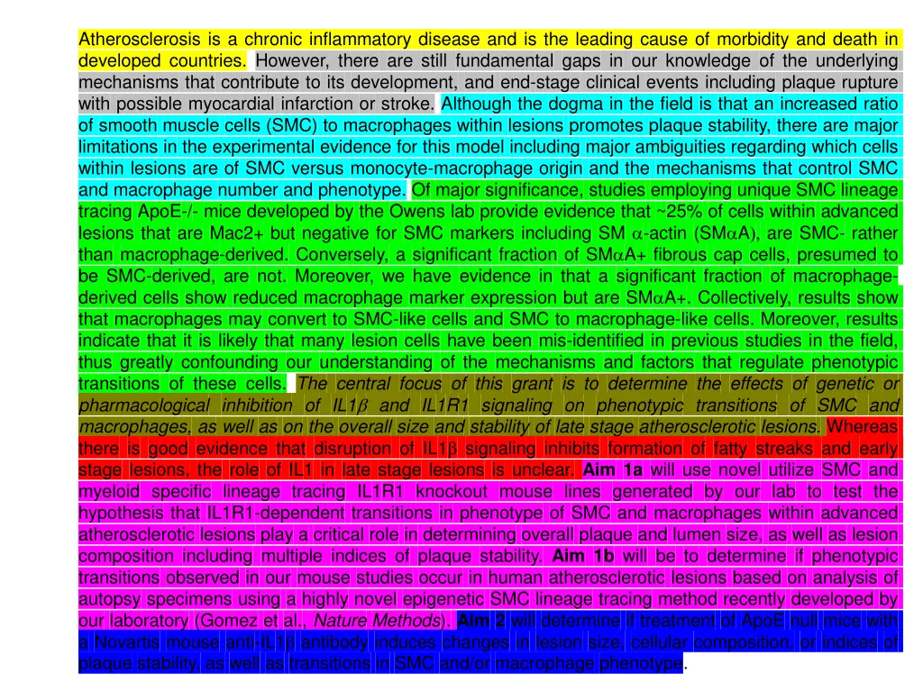 atherosclerosis is a chronic inflammatory disease