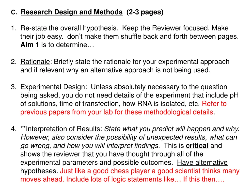 c research design and methods 2 3 pages