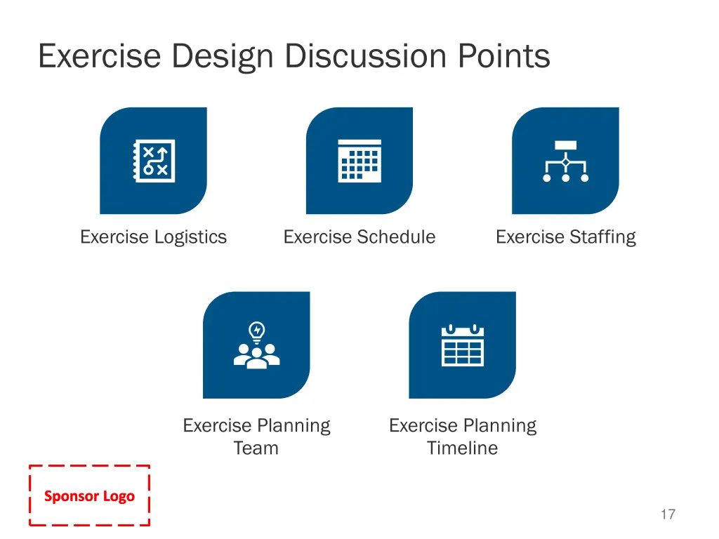 exercise design discussion points 1