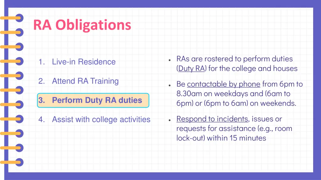 ra obligations 2