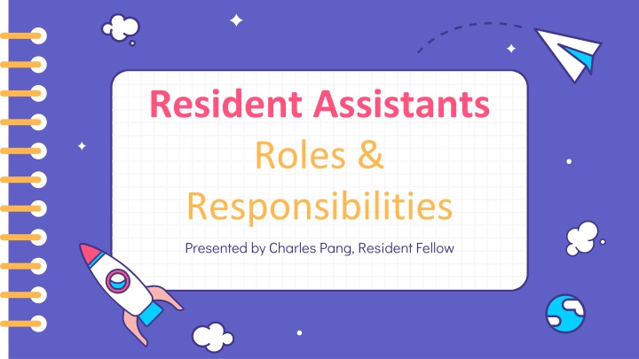 resident assistants roles responsibilities